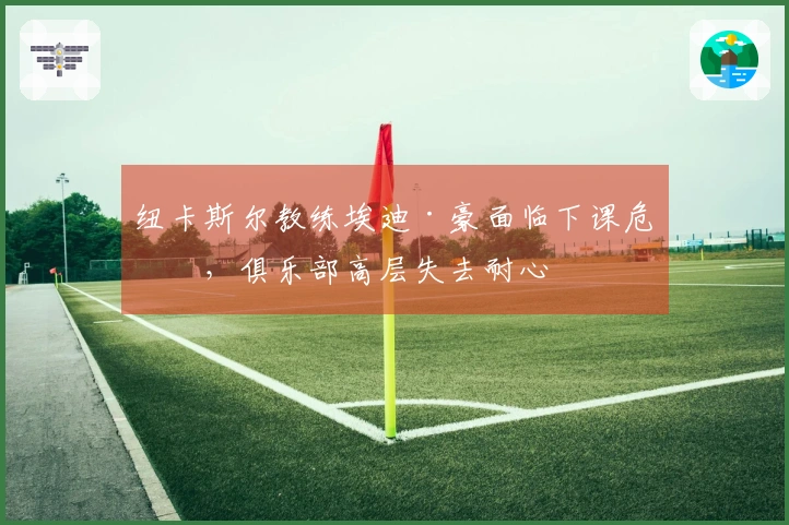 纽卡斯尔教练埃迪·豪面临下课危机，俱乐部高层失去耐心